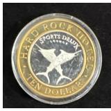 Hard Rock Hotel Silver Token
