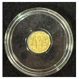 1/200th Gold Coin