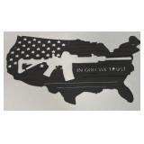 Metal in God We Trust Cutout