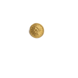 10k gold ring with a 1856 gold 2 1/2 dollar coin. Jeweler has confirmed it is an authentic coin. Weighs about .12 oz total weight 11.3 grams