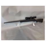 Rifle Ruger American 30-06 with a Scope.