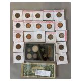 Coins & currency collection