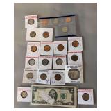 Coins & currency collection