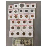 Coins & currency collection