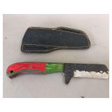 Knife w/4” blade and sheath