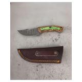 Knife with 4” blade and sheath