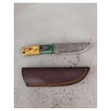 Knife with 4” blade and sheath
