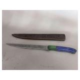 Knife w/ 8.5 “ blade & sheath