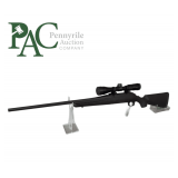 Rifle Ruger American 30-06 with a Scope.