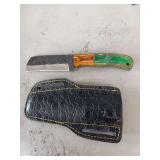 Knife w/4” blade & sheath