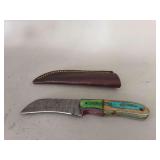 Knife w/ 4” blade & sheath