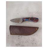 Knife with 3.5” blade and sheath