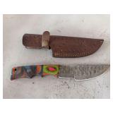 Knife w/ 5 “ blade & sheath