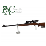 Rifle, Remington 700 350 Rim Mag with Leupold Scope.
