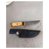 Knife w/4” blade and sheath