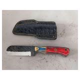 Knife w/4” blade and sheath