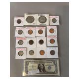Coins & currency collection