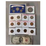 Coins & currency collection