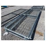 12' Silver Wire Gate
