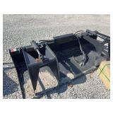 new 84” flat bottom grapple