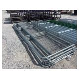16' Silver Wire Gate