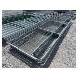 16' Silver Wire Gate