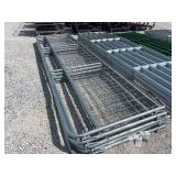 16' Silver Wire Gate