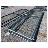 12' Silver Wire Gate