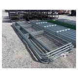 16' Silver Wire Gate