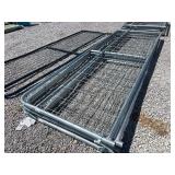 12' Silver Wire Gate