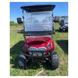 4 seat Battery Operated Golf Cart