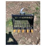 Mini Skid Steer Skeleton Bucket