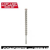$125 1-1/2 in. x 23 in. 4-Cutter SDS-MAX Carbide D
