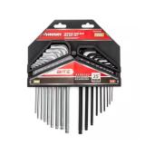 $30 Husky BITE SAE/Metric Non-Slip Hex Key Set (18