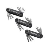 $14 Folding Hex Key Set (9-Piece SAE, 8-Piece MM,