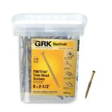 $53 #8 x 2-1/2 in. Star Drive Trim-Head Finish/Tri