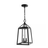 $85 Blakeley Transitional 2-Light Black Outdoor Pe