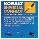Kobalt 24V Universal Connect Power Head