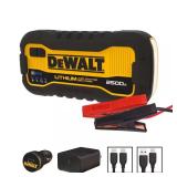 $191 DEWALT 2500 Peak Amp Lithium Jump Starter wit
