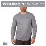 $30 Milwaukee Men's Work Skin Large Gray Light Wei