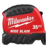 $37 35ft Wide Blade Tape Measure