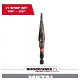 $35 SHOCKWAVE 1/8 in. - 1/2 in. #1 Impact-Rated Ti