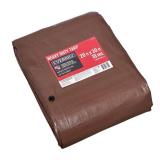 $105 20 ft. x 30 ft. Brown/Silver Heavy Duty Tarp