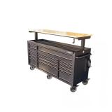 $1498 Husky 72 in. W x 24 in. D Heavy Duty 18-Draw