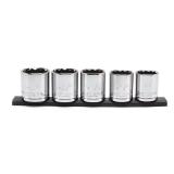 $21 1/2 in. Drive SAE Large Socket Set (5-Piece)