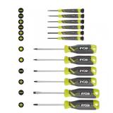 $15 Screwdriver Set (12-Piece) with Cushion Grip H