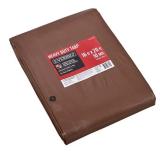 $61 16 ft. x 20 ft. Brown/Silver Heavy Duty Tarp
