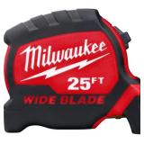 $31 Milwaukee Tape MEAS Wide BLD 1.3INX25FT 48-22-
