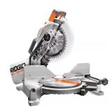 $229 RIDGID 15 Amp 10 in. Corded Dual Bevel Miter