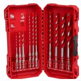 $35 Milwaukee Hammer Drill Bit Set 10 pc